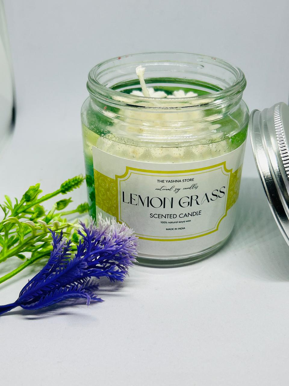 Scented Soy Wax Jar Candle – 400g | Handmade, Natural & Long-Lasting
