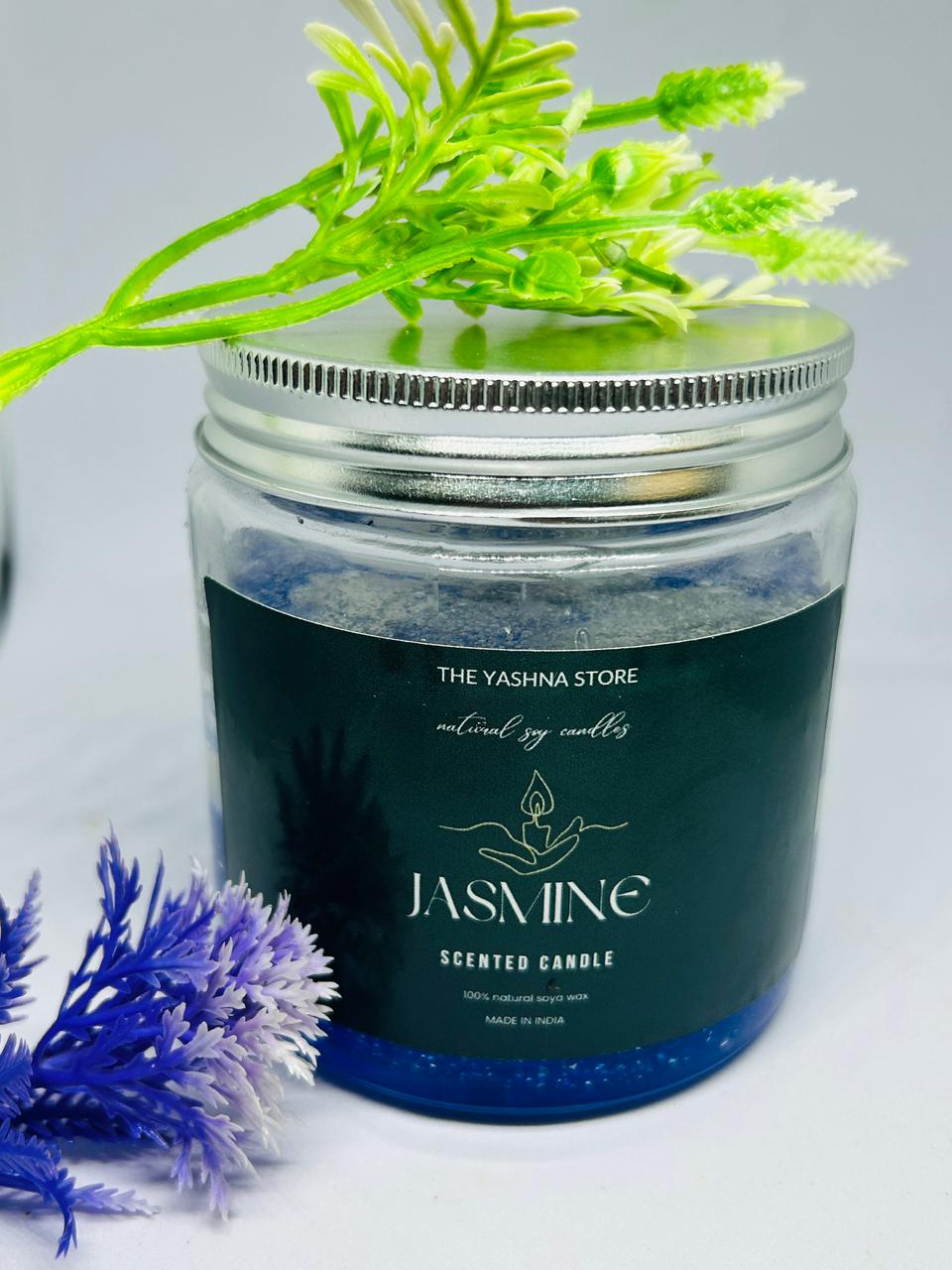 Scented Soy Wax Jar Candle – 400g | Handmade, Natural & Long-Lasting