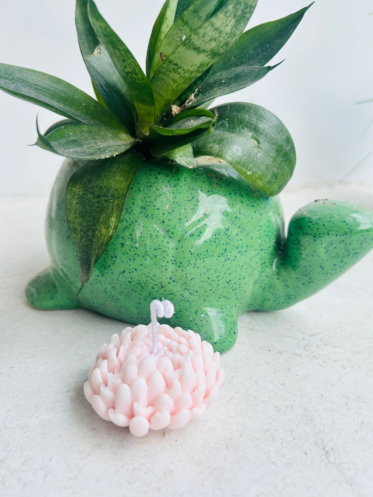 Flower Shape Decorative Scented Candles for Home Décor & Gifting – Set of 2